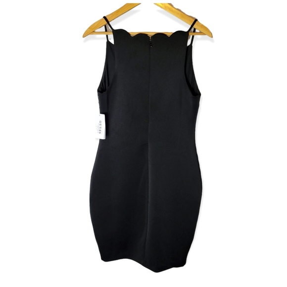 Guess Salina Scuba Dress Size Medium Black - Picture 4 of 16